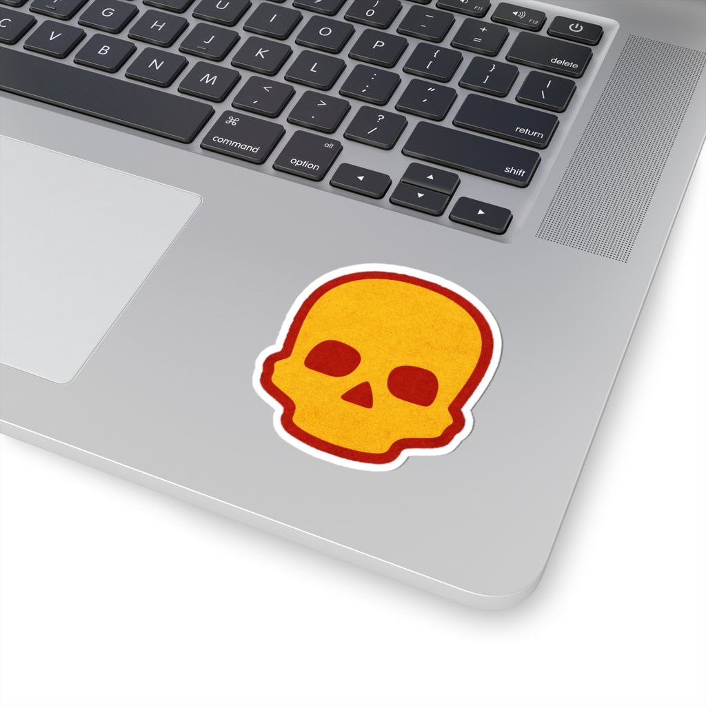Food Goon Skull Sticker - Kiss-Cut Vinyl Decal