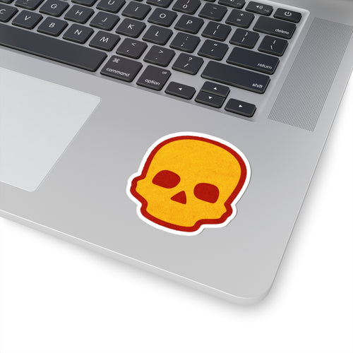Food Goon Skull Sticker - Kiss-Cut Vinyl Decal